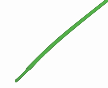 Трубка термоусаживаемая ТУТ нг 1,0/0,5мм, зеленая, упаковка 50 шт. по 1м REXANT