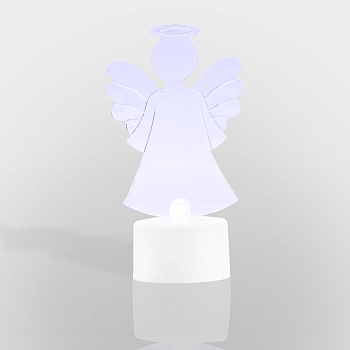 Фигура светодиодная на подставке Ангел 2D, RGB