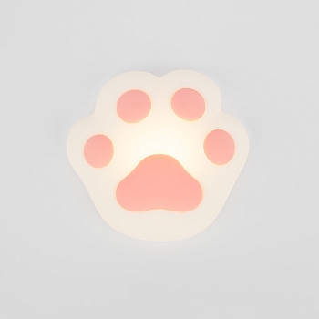 Силиконовый ночник Кошачья лапа розовый NEON-NIGHT