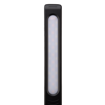 Светильник настольный REXANT Status LED, USB-зарядка устройств, 2700-6500 К, диммирование, 220 В, эффект тиснения под кожу