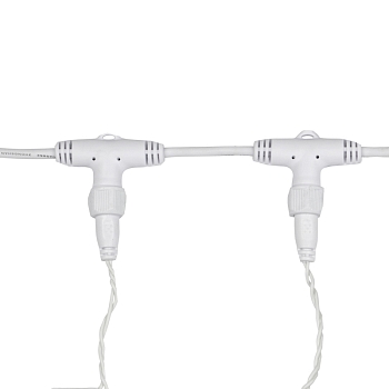 Гирлянда светодиодная Занавес 2х6м 768 LED ТЕПЛЫЙ БЕЛЫЙ белый ПВХ IP65 постоянное свечение 230В нужен блок 303-500-1 NEON-NIGHT