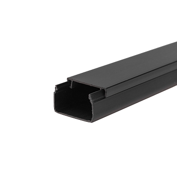 Кабель-канал 20х10мм, Черный REXANT