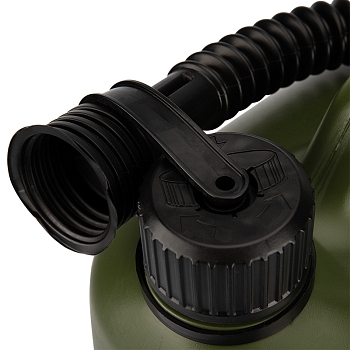 Канистра для ГСМ и технических жидкостей, вертикальная, 10л, пластиковая, усиленная REXANT