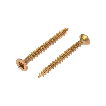 Саморез универсальный 3,0х30 мм, желтый цинк, пакет (1000 шт/уп) KRANZ