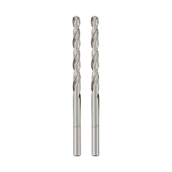 Сверло по металлу 2х49х24мм «Стандарт+» (P6M5 M-2) DIN 338, 2 шт. в блистере KRANZ