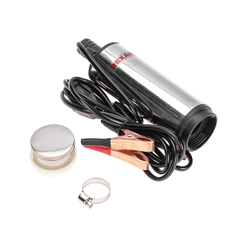 Насос перекачки топлива погружной 12В, 35л/мин, с фильтром, 51мм REXANT