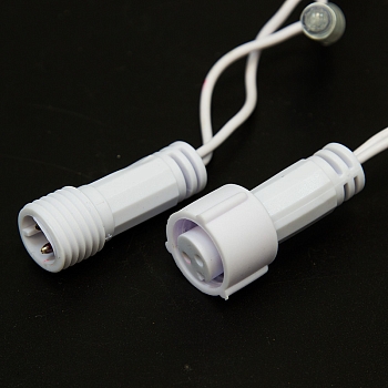 Гирлянда светодиодная Нить 10м 100 LED МУЛЬТИКОЛОР белый ПВХ IP65 постоянное свечение 230В соединяется нужен блок 303-500-1 NEON-NIGHT