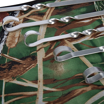 Набор из 6 шампуров 610х10мм в колчане (фирменный чехол) СОКОЛ