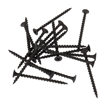 Саморез гипсокартон-дерево 3,5х55 мм, пакет (50 шт/уп) KRANZ