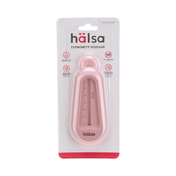Термометр водный, розовый HALSA