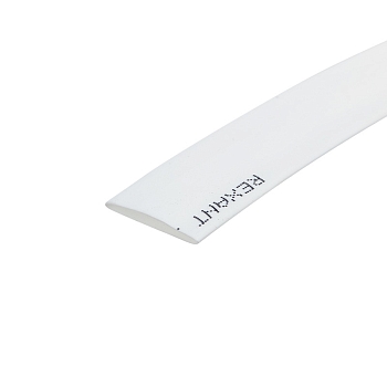 Трубка термоусаживаемая ТУТ нг 10,0/5,0мм, белая, ролик 2,44м REXANT