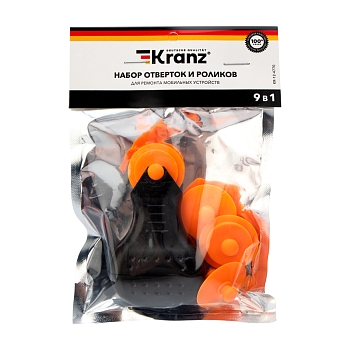 Набор отверток и роликов для ремонта мобильных устройств 9 предметов KRANZ